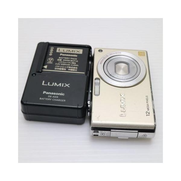 パナソニック デジタルカメラ LUMIX (ルミックス) FX40 グロスゴールド DMC-FX40-N