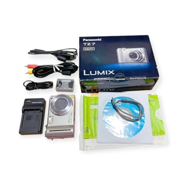 パナソニック デジタルカメラ LUMIX (ルミックス) TZ7 シルバー DMC-TZ7-S