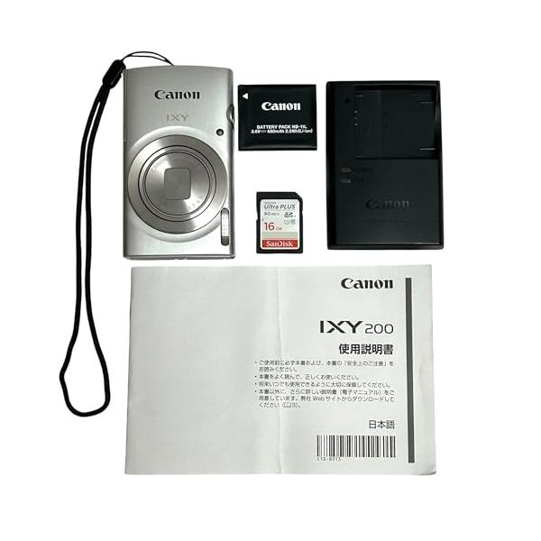 ⭕️【Canon】IXY 200F シルバー12.1メガピクセル⭕️ Amazon | Canon デジタルカメラ IXY 200F シルバー IXY200F(SL