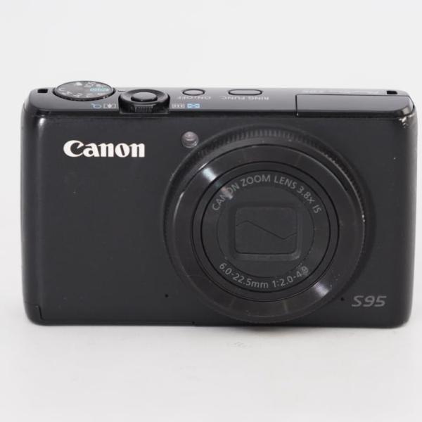 Canon デジタルカメラ Powershot S95 PSS95 1000万画素高感度CCD 光学3.8倍ズーム 広角28mm 3.0型液晶 F2.