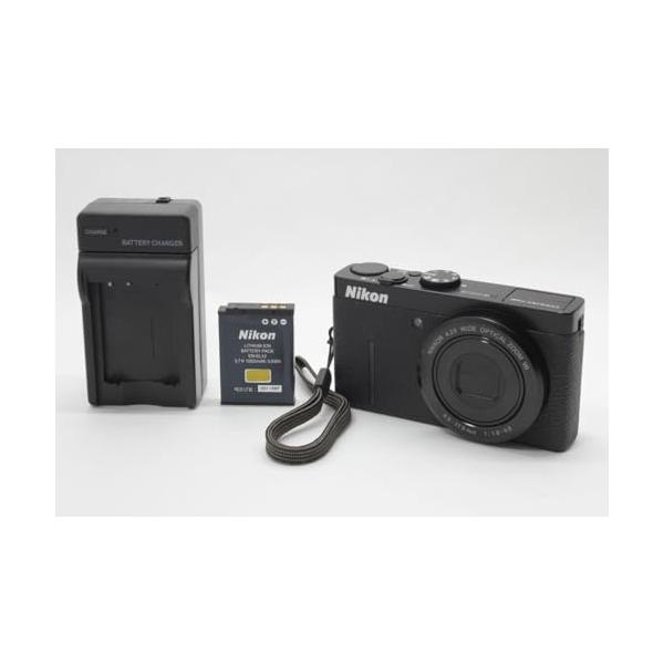 NikonデジタルカメラCOOLPIX P300 ブラックP300 1220万画素 裏面照射CMOS 広角24mm 光学4.2倍 F1.8レンズ フル