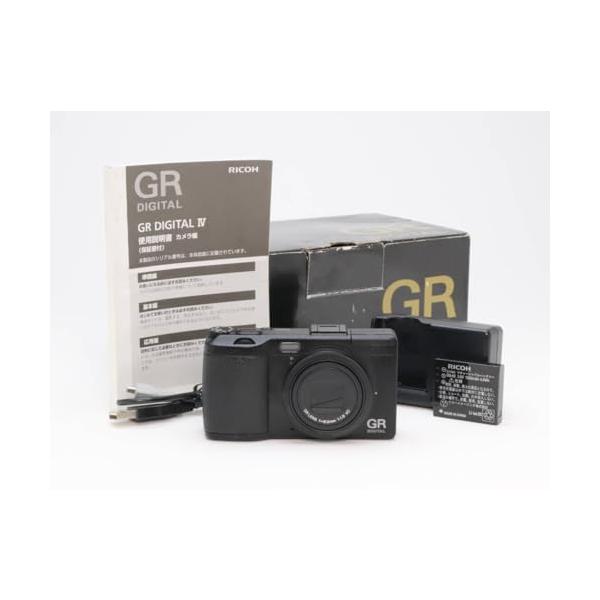 リコー RICOH デジタルカメラ GR DIGITAL IV 175720 ブラック