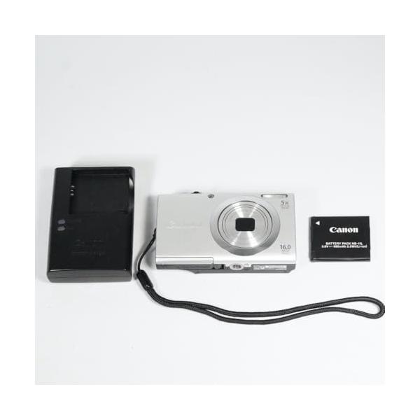 Canon デジタルカメラ PowerShot A2400IS シルバー 1600万画素 光学5倍ズーム PSA2400IS(SL)