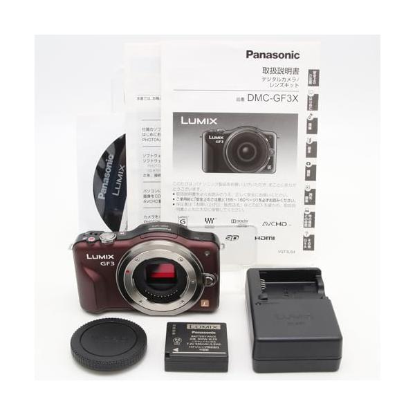 Panasonic ミラーレス一眼カメラ LUMIX GF3 ボディ センシュアル 