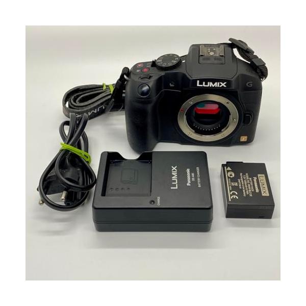 パナソニック ミラーレス一眼カメラ ルミックス G6 ボディ 1605万画素 ブラック DMC-G6-K