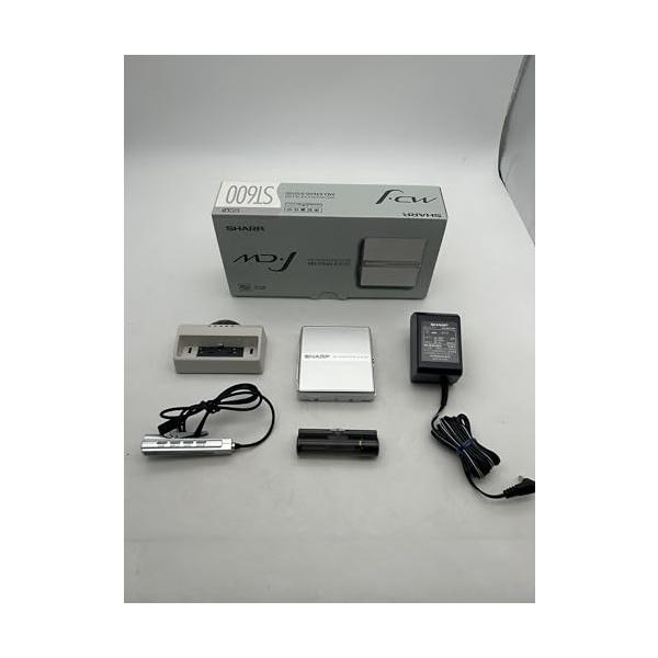 SHARP シャープ MD-ST600-S シルバー系 ポータブルMDプレーヤー