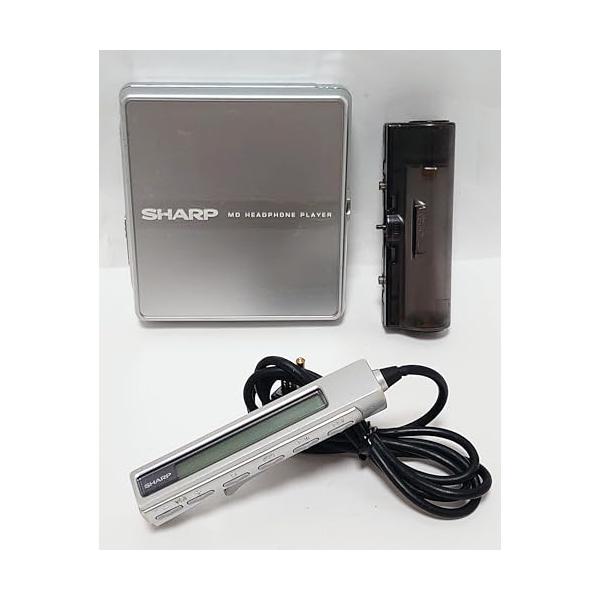 SHARP シャープ MD-ST600-S シルバー系 ポータブルMDプレーヤー