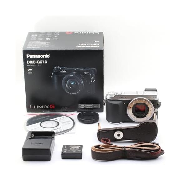 パナソニック ミラーレス一眼カメラ ルミックス GX7 ボディ シルバー DMC-GX7-S