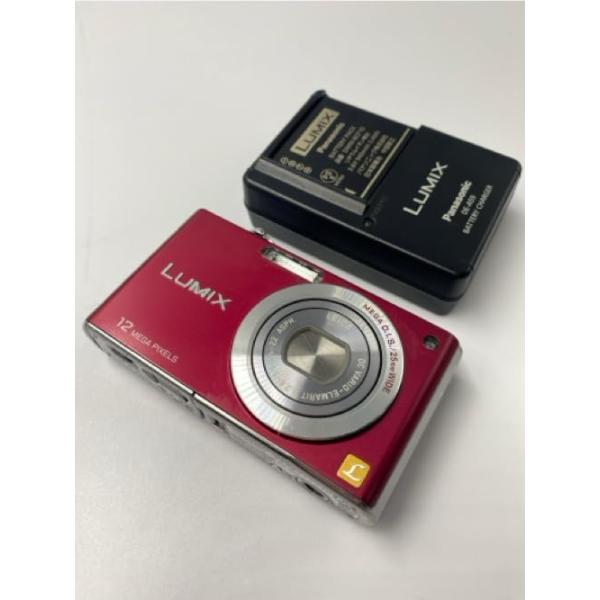 パナソニック デジタルカメラ LUMIX (ルミックス) FX40 フレッシュレッド DMC-FX40-R