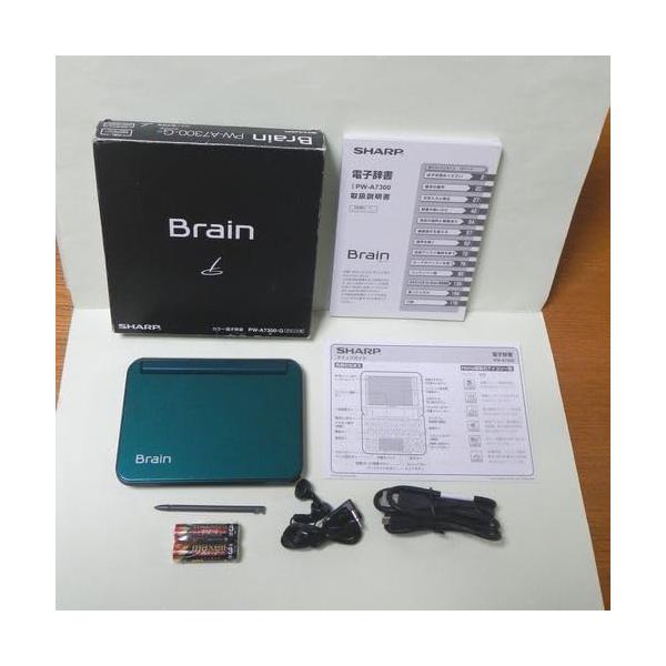 カラー電子辞書　PW-A7300-G シャープ カラー電子辞書Brain グリーン系 PW-A7300-G
