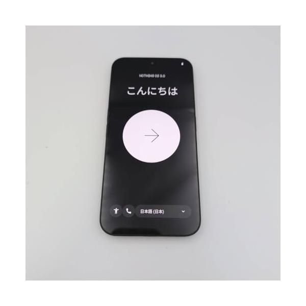 Nothing Phone (2a) ブラック 本体 8/128 Nothing Phone (2a) 5G Dual SIM 128GB ROM 8GB RAM GSM