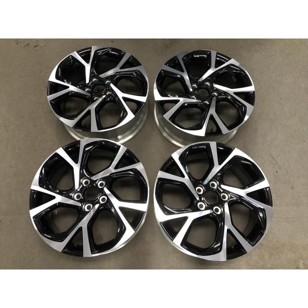 【中古ホイール】トヨタ C-HR 純正 18インチ 新車外し スタッドレスタイヤ用などに 【福岡 店頭OK】