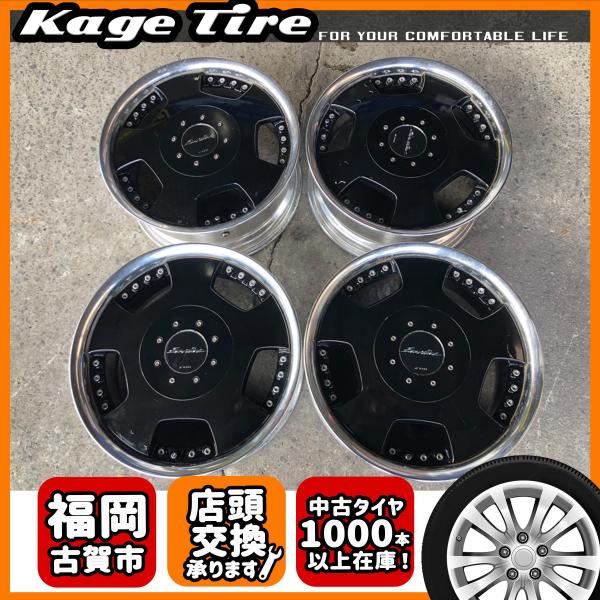 WORK 【中古ホイール】WORK ユーロライン DH 17インチ 6H ハイエース