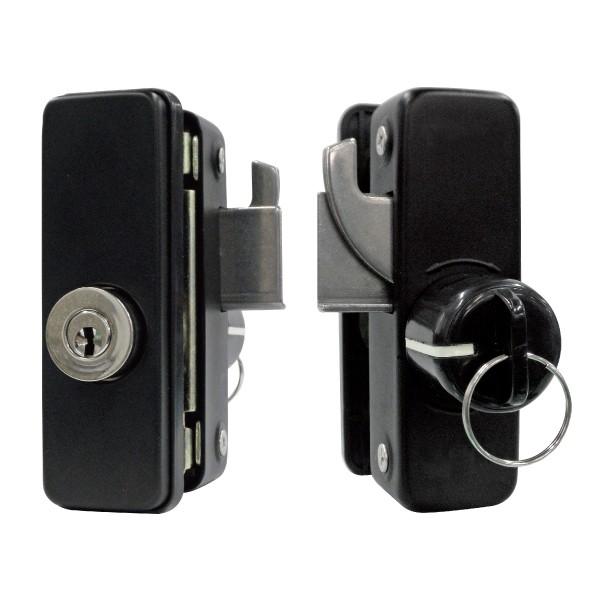 玄関の補助錠スリムロック面付補助錠防犯ブラック Buyee 日本代购平台 产品购物网站大全 Buyee一站式代购bot Online
