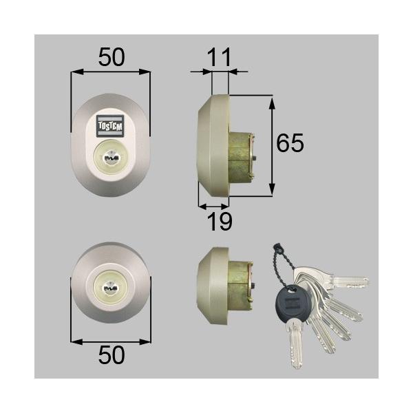TOSTEM  BF�v���i�X 2 33mm MIWA�����p �c�m�V�����_�[(PS�V�����_�[)  2���� ����F �p�c�c835 �E �p�c�b18 �E �p�c�b19 �V���C���O���[�F �y���������z