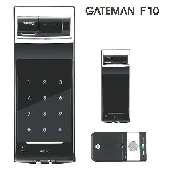 Gateman ゲートマン スマートパッド搭載の指紋認証補助錠 F10 Gateman F10 鍵のプロショップ 通販 Yahoo ショッピング