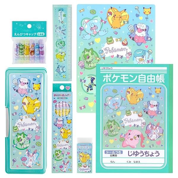 ショウワノート ポケットモンスター 文具セット ギフトセット 7点