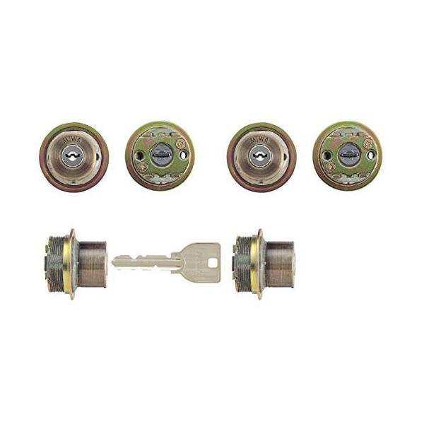 美和ロック MIWA 鍵 交換用 取替用 U9シリンダー LIX+LIX TE0 LE0 PESP