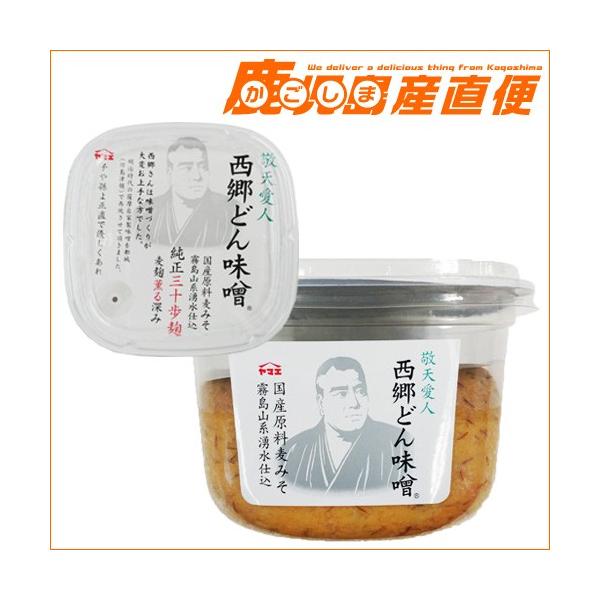 ヤマエ 味噌 敬天愛人 西郷どん味噌 国産原材料麦味噌 霧島山系湧水仕込九州 ヤマエ食品工業
