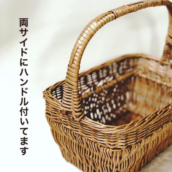 当社オリジナル品 柳かごバッグ 長角 ワンハンドルバスケット かごバッグ 収納かご おしゃれ レディース 花カゴ デコ籠 インテリア 幅32cm Tpb 1012 Buyee Buyee บร การต วกลางจากญ ป น ซ อจากประเทศญ ป น