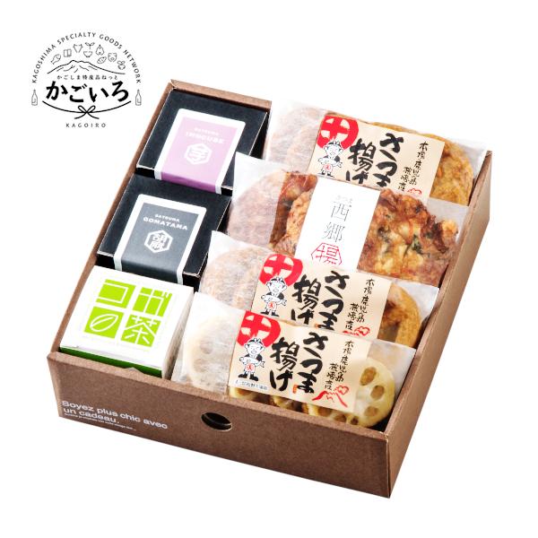 第７０回全国蒲鉾品評会で水産庁長官賞・特別賞を受賞一口サイズのダイス状にカットした「芋キューブ」、たまごと豆腐に緑茶を加えふんわり和風スイーツに仕上げた「コガ茶」、鹿児島県内のさつま揚げ屋の若手が集まって共同で開発したさつま芋たっぷりの「西...