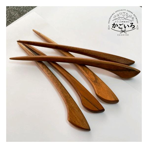 けやきのかんざし（蒔絵なし）＜加治屋製作所＞