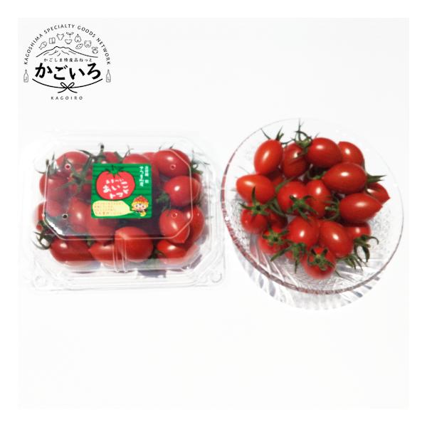 できるだけ水を与えないで栽培しているため、味が濃縮され、甘く育ちます。食感は、皮がしっかりしており歯ごたえのあるフルートトマトです。時期により変わりますが、７度から１０度の糖度があります。　運送会社名：ヤマト運輸企業名/屋号：吉祥庵園芸＜原...