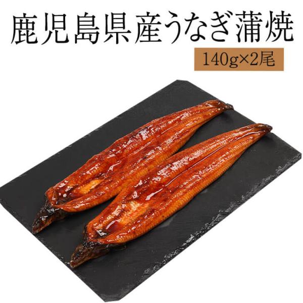 鰻 うなぎ 蒲焼 140g×2尾 鹿児島県産 うなぎの蒲焼 惣菜 レトルト 冷蔵 セット ギフト プレゼント 送料無料 エーエフ かごしまや