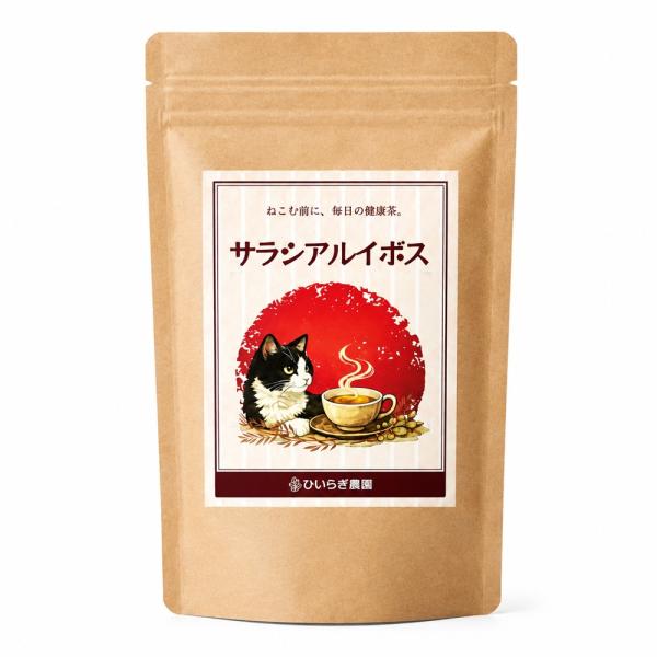 お茶 サラシアルイボス 1パック1g×6本入 粉末 サラシア ルイボス スティック ノンカフェイン ハーブティー 腸活 国内製造 ひいらぎ農園