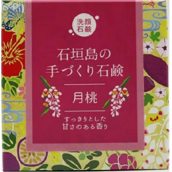 月桃石鹸ー石垣島の手作り石鹸ー100g　TS-75