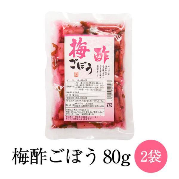 漬物 漬け物 梅酢ごぼう 2袋セット 梅酢 ごぼう ゴボウ ご飯のお供  宮崎県 国産 詰め合わせ 送料無料 ヤマイチ農園合同会社 タビグルメ