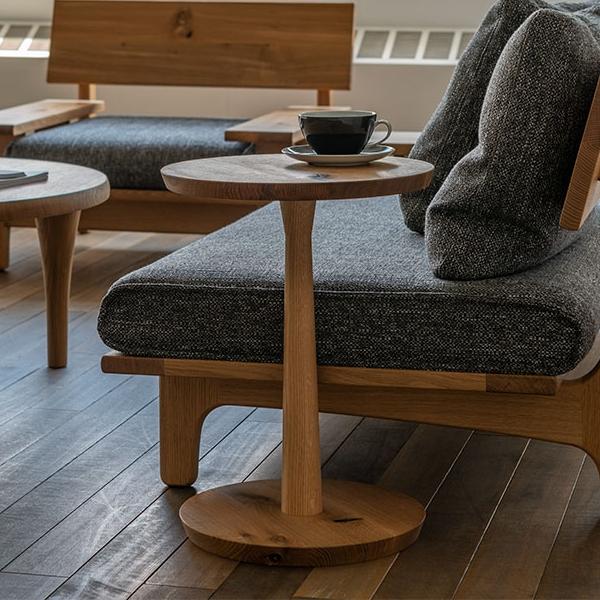 飛騨産業 HIDA サイドテーブル キツツキ 森のことば CC370N カフェ