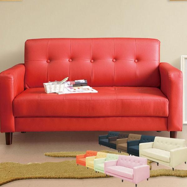 2人掛けソファ ラブソファ ソファー ソファ 2人掛け 二人掛け 幅122cm レザー PVC