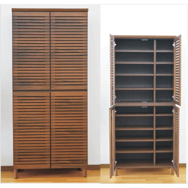 シューズボックス 下駄箱 玄関収納 靴箱 80幅 幅80cm ハイタイプ