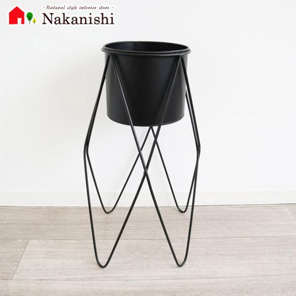【人気商品】かわ畑 プランター アイアン スタンド型プランター 鉢カバー 27× アイアンスタンドプランター(鉢カバー) 1707TSF009】【かわ畑