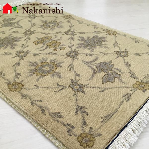 新品　中国ウール段通玄関マット　120段 kagu-nakanishi_dt-a309