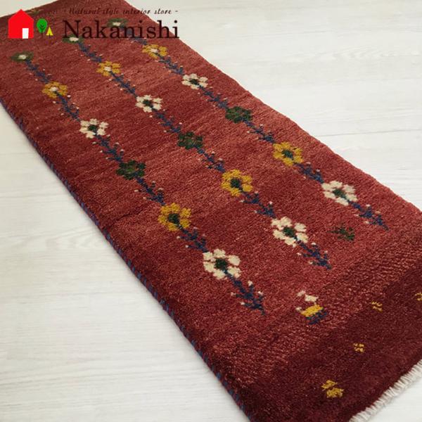 ギャッベ ランナー 約40×114cm Jack~空まで届け】GABBEH ギャッベ