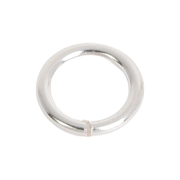 シルバー925丸カン直径8mm 線径1.2mm （開閉有り） わずか❗️シルバー925丸カン直径8mm 線径1.2mm （開閉有り）