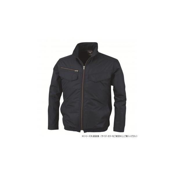 ジーベック(XEBEC)  XE98017  空調服遮熱ブルゾン  紺  3L