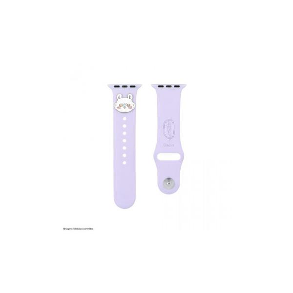 ちいかわ Apple Watch 42/41/40/38mm 対応 シリコンバンド モモンガ CK-33D