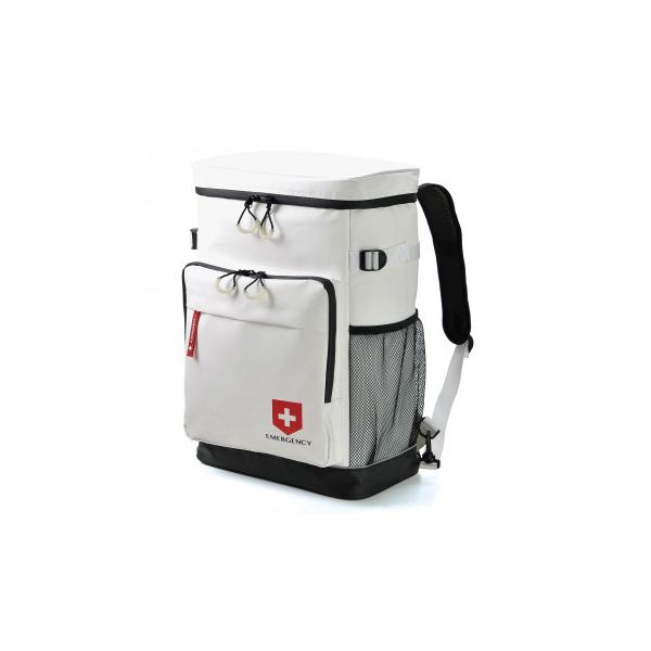 EMERGENCY BACKPACK 防災リュックサック ホワイト 13-6185-01