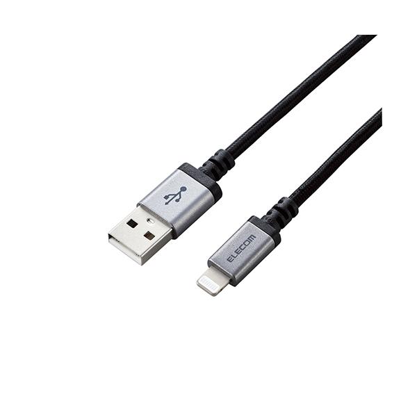 �G���R�� Lightning�P�[�u��/���ϋv/2.0m/�u���b�N MPA-UALS20BK