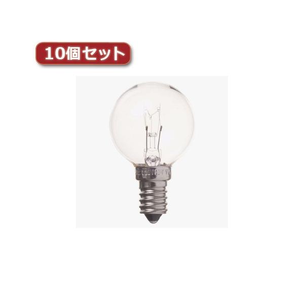 YAZAWA �x�r�[�{�[���� G40 E14 25W �N���A10�Z�b�g G401425CX10