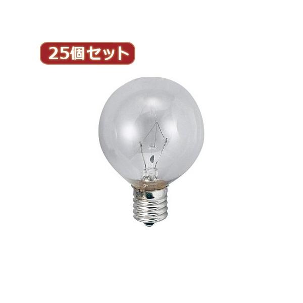 YAZAWA 25�Z�b�g �x�r�[�{�[����60W�N���AE26 G602660CX25