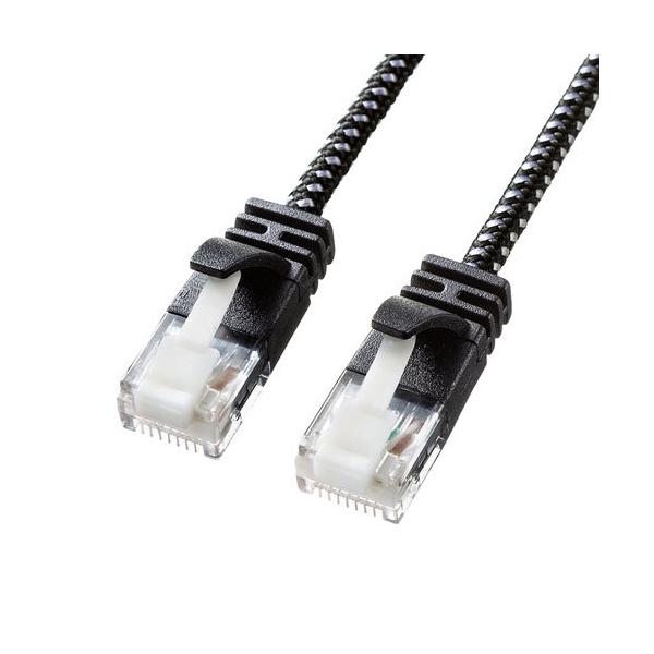 �y5�Z�b�g�z �T�����T�v���C �ߐ܂�h�~�J�e�S��6A�׌a���b�V��LAN�P�[�u�� KB-T6AME-05BKWX5