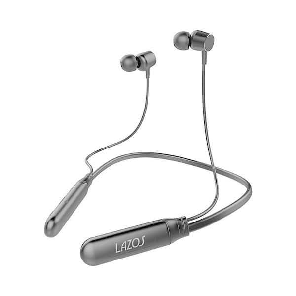 �y5�Z�b�g�z Lazos Bluetooth�C���z�� �l�b�N�o���h�^ V5.1 �u���b�N L-BTE-BKX5