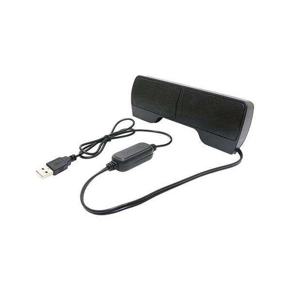 �~���V USB�X�s�[�J�[ 2WAY �u���b�N USP-01/BK