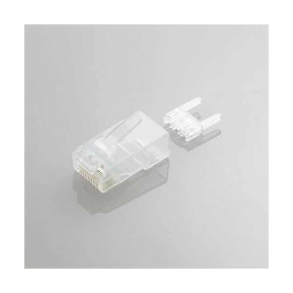 �G���R���@�c���̐܂�Ȃ�LAN�R�l�N�^(Cat6)�@LD-6RJ45T10/T