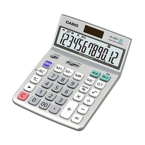 �J�V�I�v�Z�@ CASIO �O���[���w���@�K���d�� �f�X�N�^�C�v10�� DF-120GT-N
