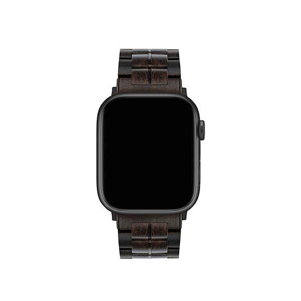 VOWOOD �{�[�E�b�h �V�R�؃o���h for Apple Watch �A�b�v���E�H�b�` 45/44/42mm ���h VW74036AWCP